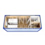 (БЖ-06) Бытовка металлическая (блок-контейнер) жилая с санузлом недорого