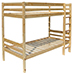 Кровать двухъярусная (деревянная, 1900×700)